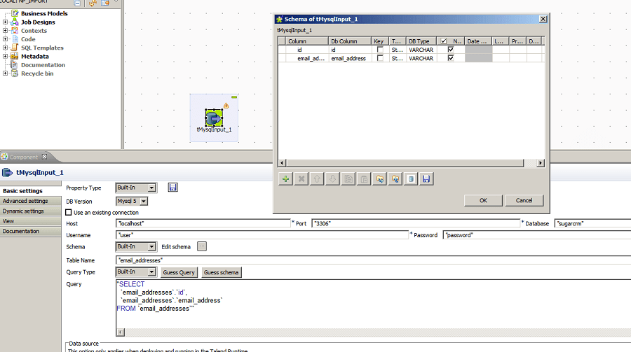 correctness verification during Talend-based migration to SugarCRM 2