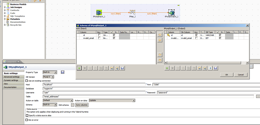 correctness verification during Talend-based migration to SugarCRM 3